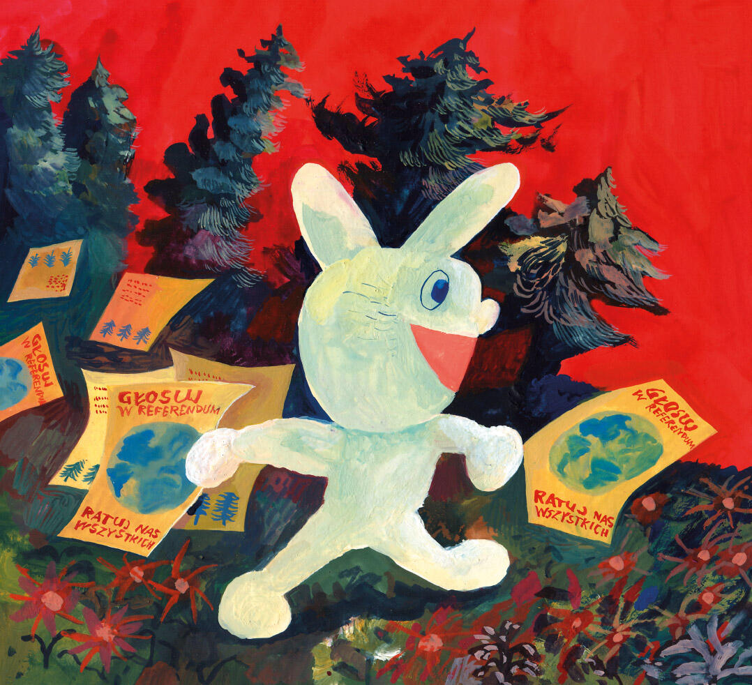 Ala Flora / 2020 / Zawiesina / graduation project / gouache book illustration